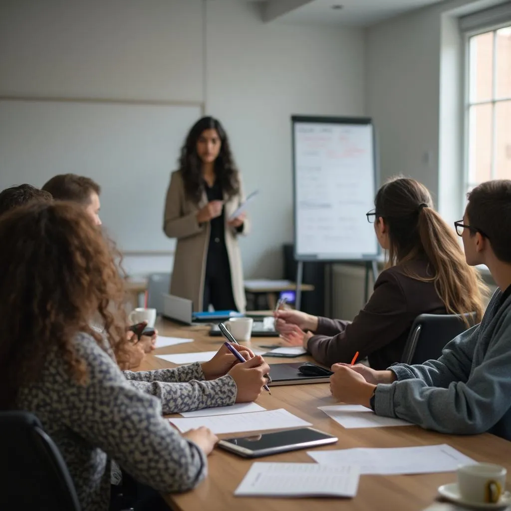 Participants à un séminaire de formation organisé par BizConsult